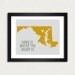 Customize Maryland Home is Art Print 8 x 10 inch Travel Map I heart USA SALE buy 2 get 3