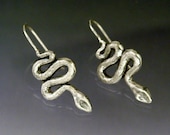 Hanging Snake Earrings