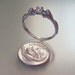 Two Mermaids Ring with Pearl