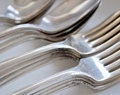 Antique Art Deco Flatware Service for 6