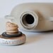 Rare 1800s Antique Stoneware Water Bottle