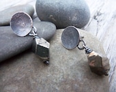 Pyrite Stud Earrings