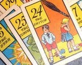 1940 Vintage Fortune Telling Cards Great Graphics