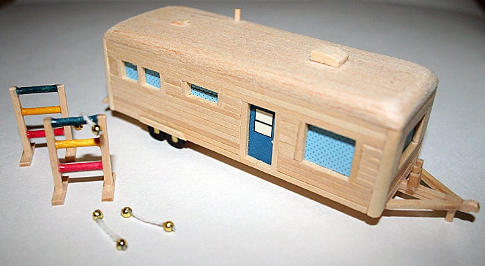 Matchstick Camper with Mini Game- Series 2001