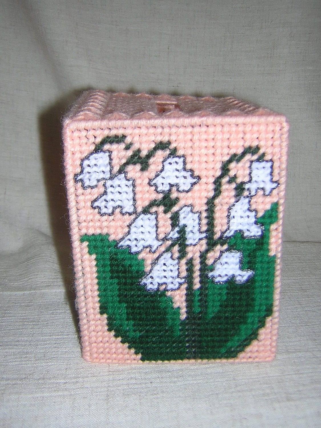 Lily of the Valley Tissue Box Cover