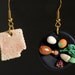 Passover Matzah and Seder Plate