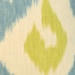 Lime Green and Light Blue Ikat, Kravet Decorative Pillow Cover 18x18, 20x20 or 22x22