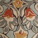 Kravet Lutron Blue, Gray, Red and Gold Decorative Pillow Cover 18x18, 20x20, 22x22 or Lumbar pillow, Accent Pillow, Throw Pillows
