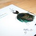 Will You Be My Bridesmaid Card With Peacock Feather Skirt