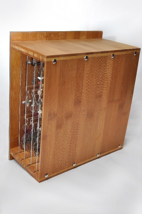 Bamboo Earring Holder