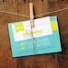 Wedding Invitation Set - bright and bold design with ribbons and script