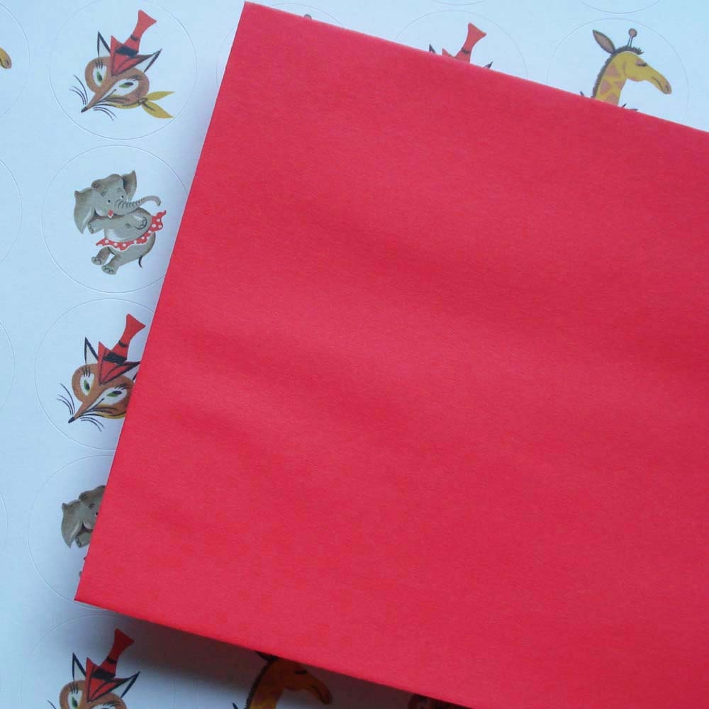 10 Envelopes - RED INVITATION and ANNOUNCEMENT Envelopes