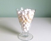 Vtg 50s/40s Kahlua Stemware Glass. Gold Tone Wrap Around K s w Martini Cups, Stars, n Cake Slices. Kahlúa White / Black Russian Flute.