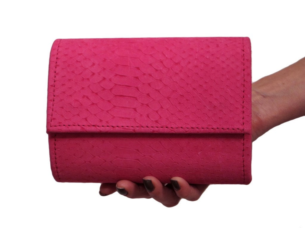 d.sgns05 clutch - hot pink