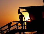 Manhattan Beach Lifeguard Tower Photo 8x10