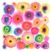 Pink Large Abstract Print Canvas - Circles - Flowers - Colorful - Blooms 2 Pink - Ltd Edition