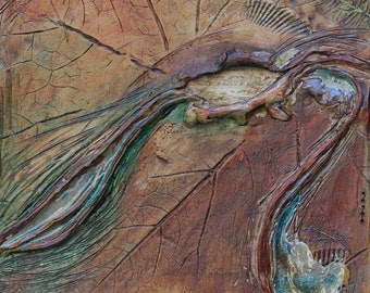 Ravine II earth art clay series