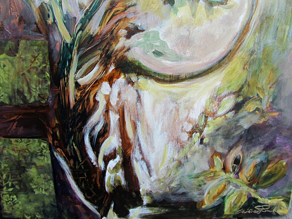 Listen . . . an Original Painting by Ericka O'Rourke