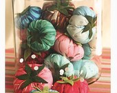 Vintage Inspired Tomato Pincushion Pattern- Valorie Wells Sewing Card - Quick and Easy Sewing Pattern