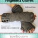 CROCHET PATTERN Fingerless Gloves (Sizes Adult Small to X-Large) Instant Download
