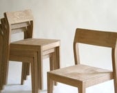 Stackable Wood Dining Chair