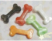 Single Big Bone Resin Hair Clip for Kitsch Cult Party Kei or Fairy Kei CHOOSE ONE Colour
