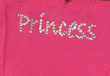 Princess Panty, Swarovski Crystal Rhinestone Embellished, 3 styles: thong, boyshort, or bikini by Dirty Girl Creations on Etsy