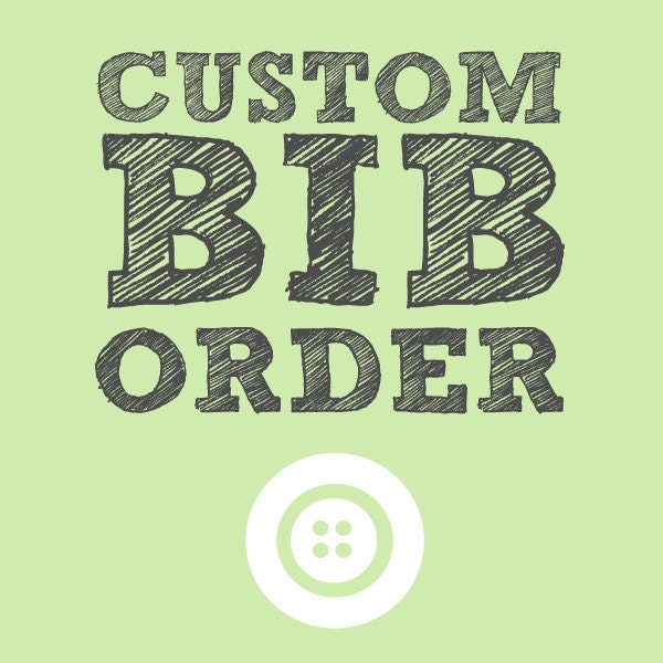 CUSTOM BABY BIB - Choose Your Fabric or Theme - Baby Shower - Shower Gift