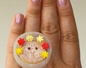 Kawaii Miniature Food Ring - Kids Bento Lunch (Cake or Pancake)