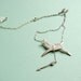 Hart & Hunt - silver deer and arrow necklace