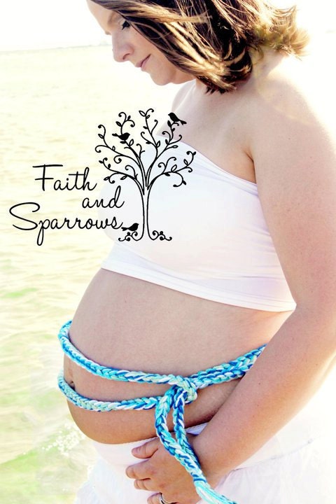 Maternity Photography Prop, Belly Rope