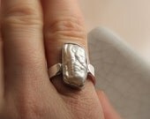 SALE // Biwa pearl sterling ring