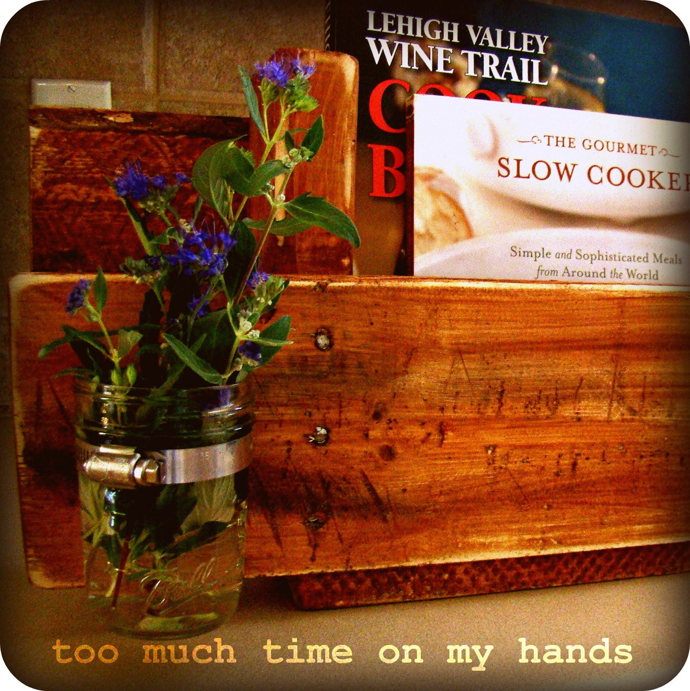 Rustic Wooden Shelf