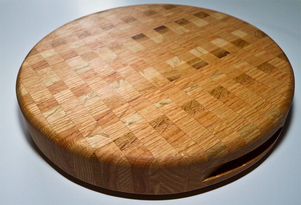 Appalachian Red Oak Round Butcher Block