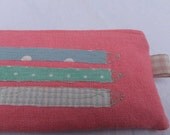 Minty Scribbles Pencil Case