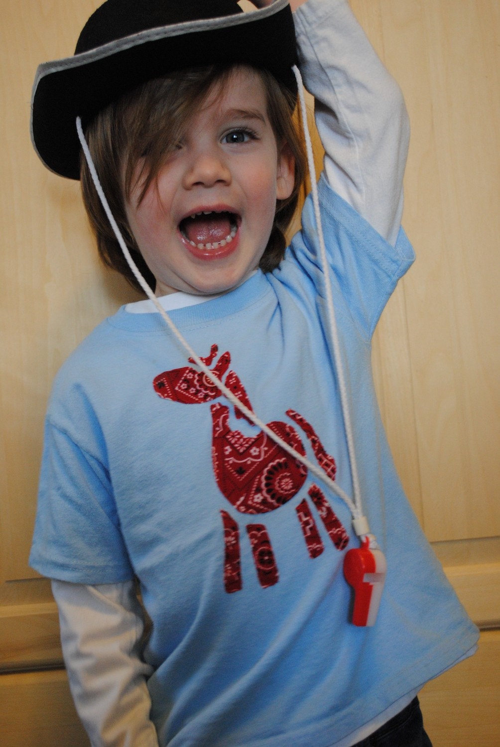 Hand sewn infant or toddler horse t shirt
