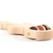 mod guitar RING RATTLE - all natural wooden toy, montessori wood play with organic finish, eco-friendly and local