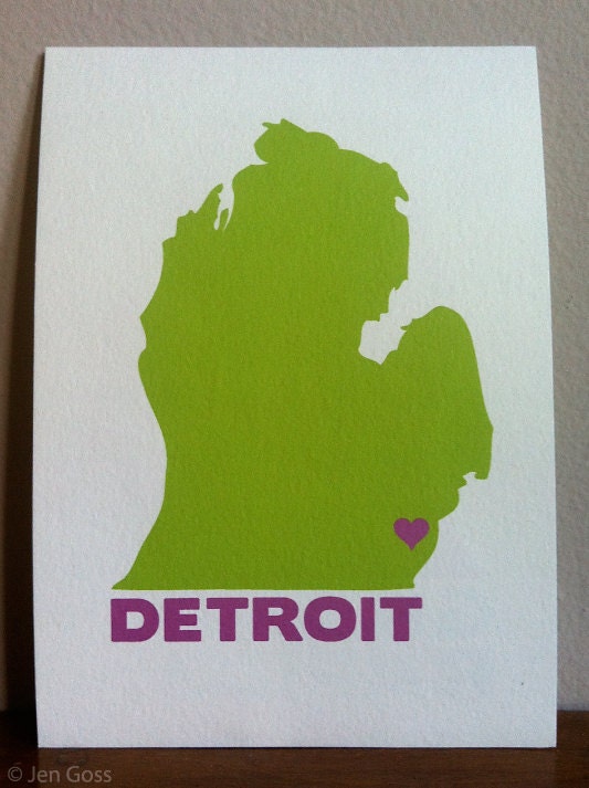 Custom state love print, ANY city or state 8" x 10" print