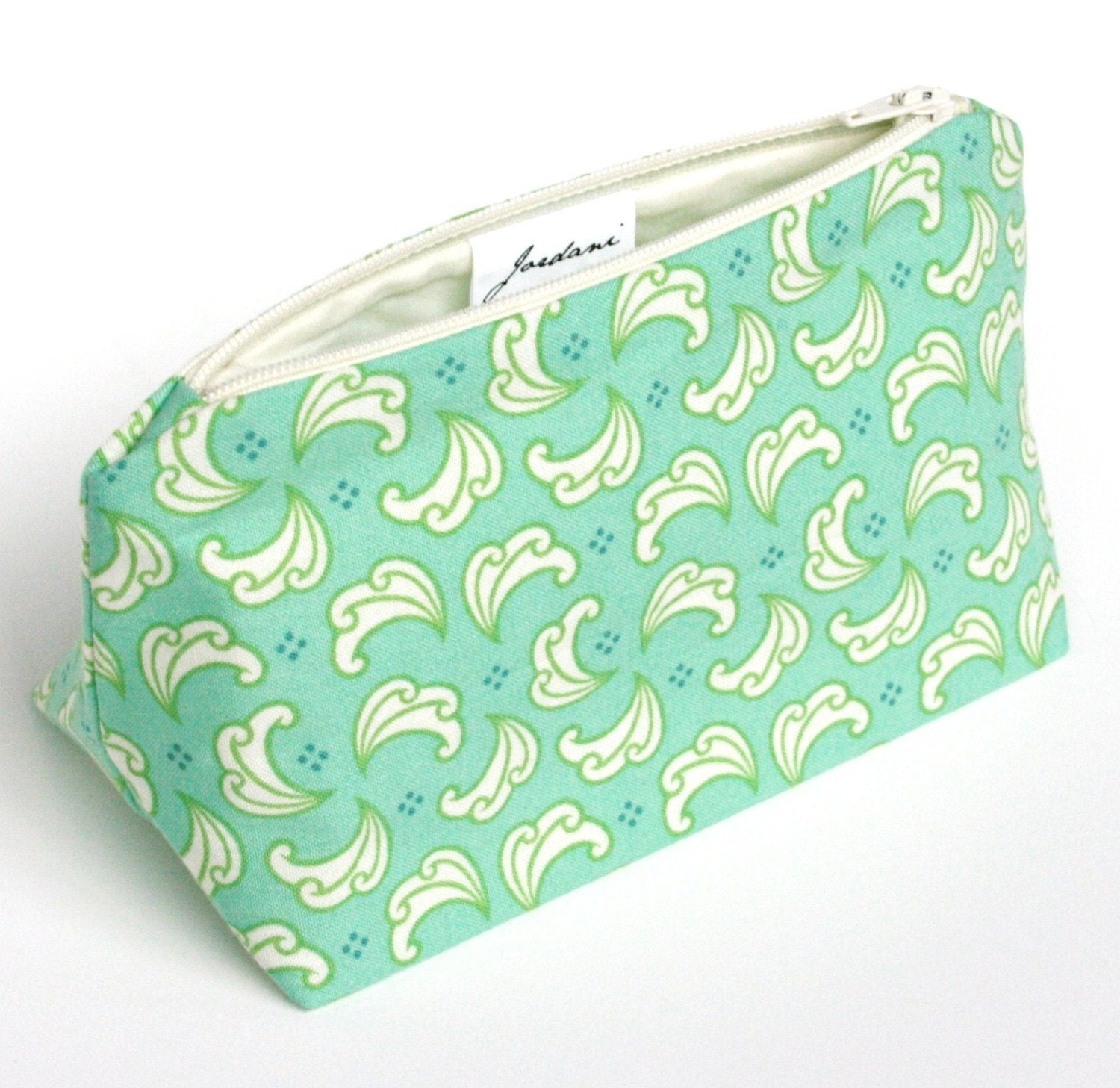 Holiday Gift Set in Seafoam Mint Green Matching Travel Bags - Pastel - Bridesmaid Gift Set, Holiday Gift Set, Birthday Gift Set
