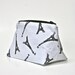 Black and White Eiffel Tower Make Up Bag, Bridesmaid Gift - Paris Novelty Cosmetic Bag, Travel Bag, Travel Gift, Cosmetic Case