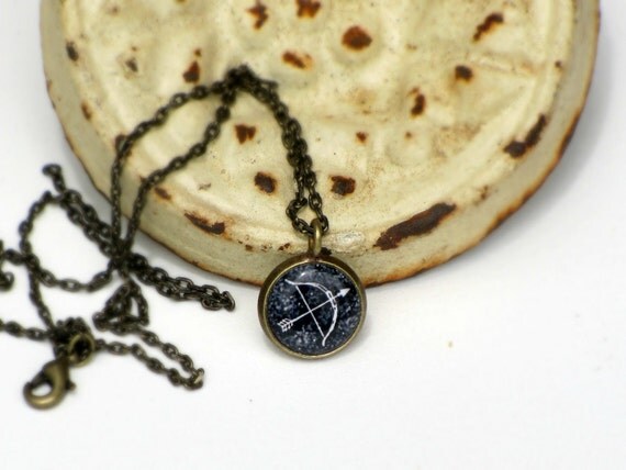 Bow and Arrow Necklace