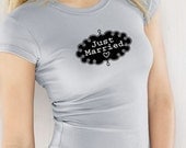 just married bride or bride to be fitted t shirt perfect bridal shower gift