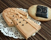 Cookies-Edible Burberry Cookies-Trench Coat Cookies-Fashion Cookies-Bridesmaid Gift