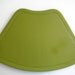 4 Vinyl Wedge Place Mats for Round Table-Set of 4 Placemats in Avocado RARE from The Back Part of the Basement