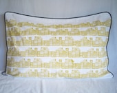 HUTS hand screen printed pillow case