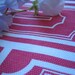 CHINOISE TILES hand screen printed fabric