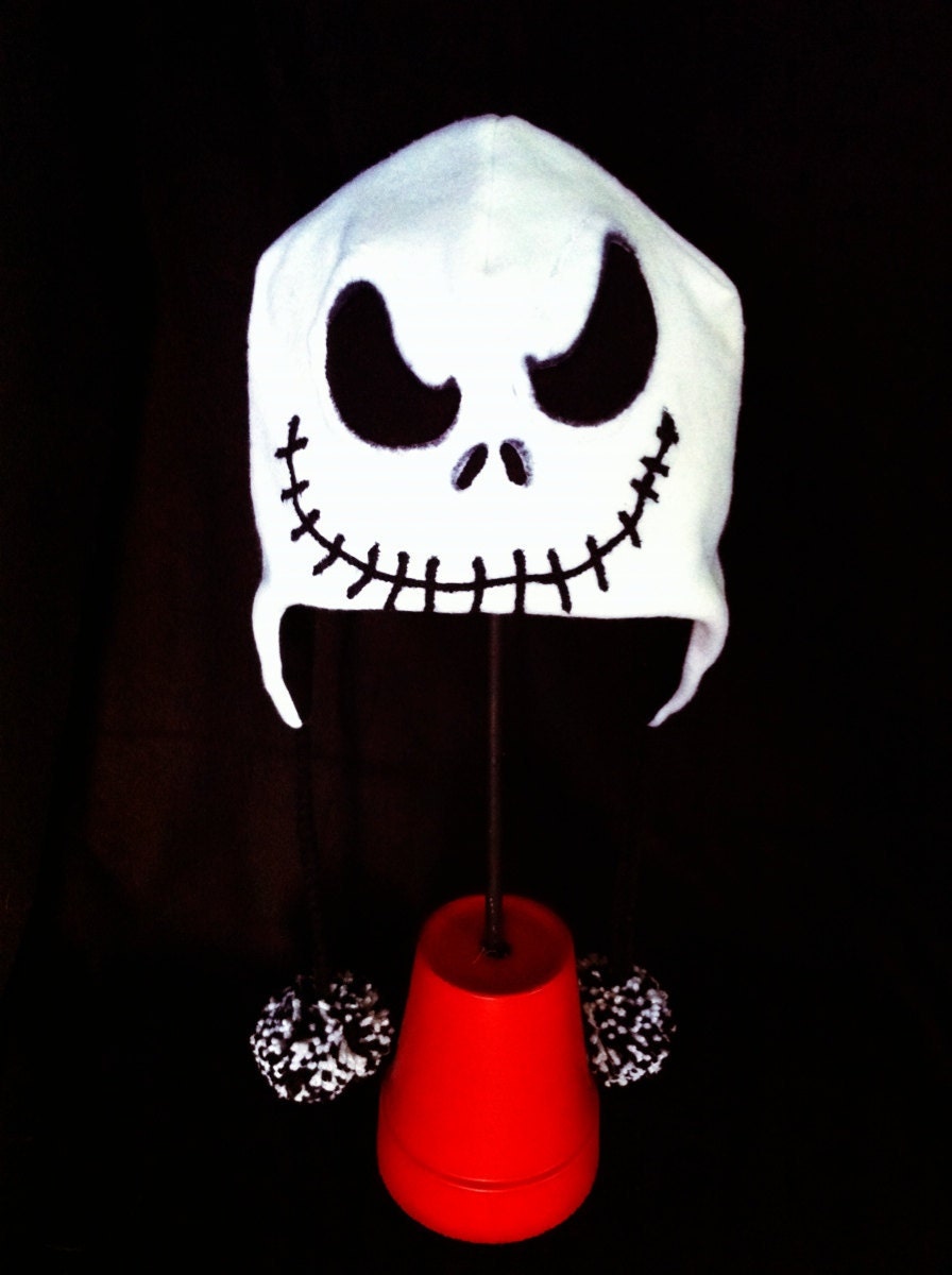Jack Nightmare Before Christmas Earflap Beanies