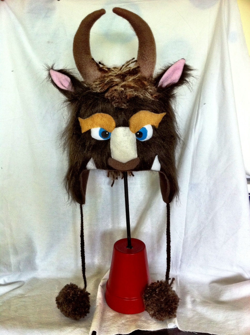 Beast Earflap Beanie Hat