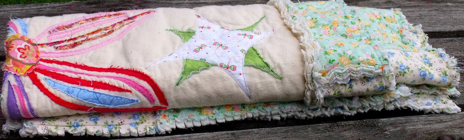 Fairy Flower Quilt with Pixie Dust