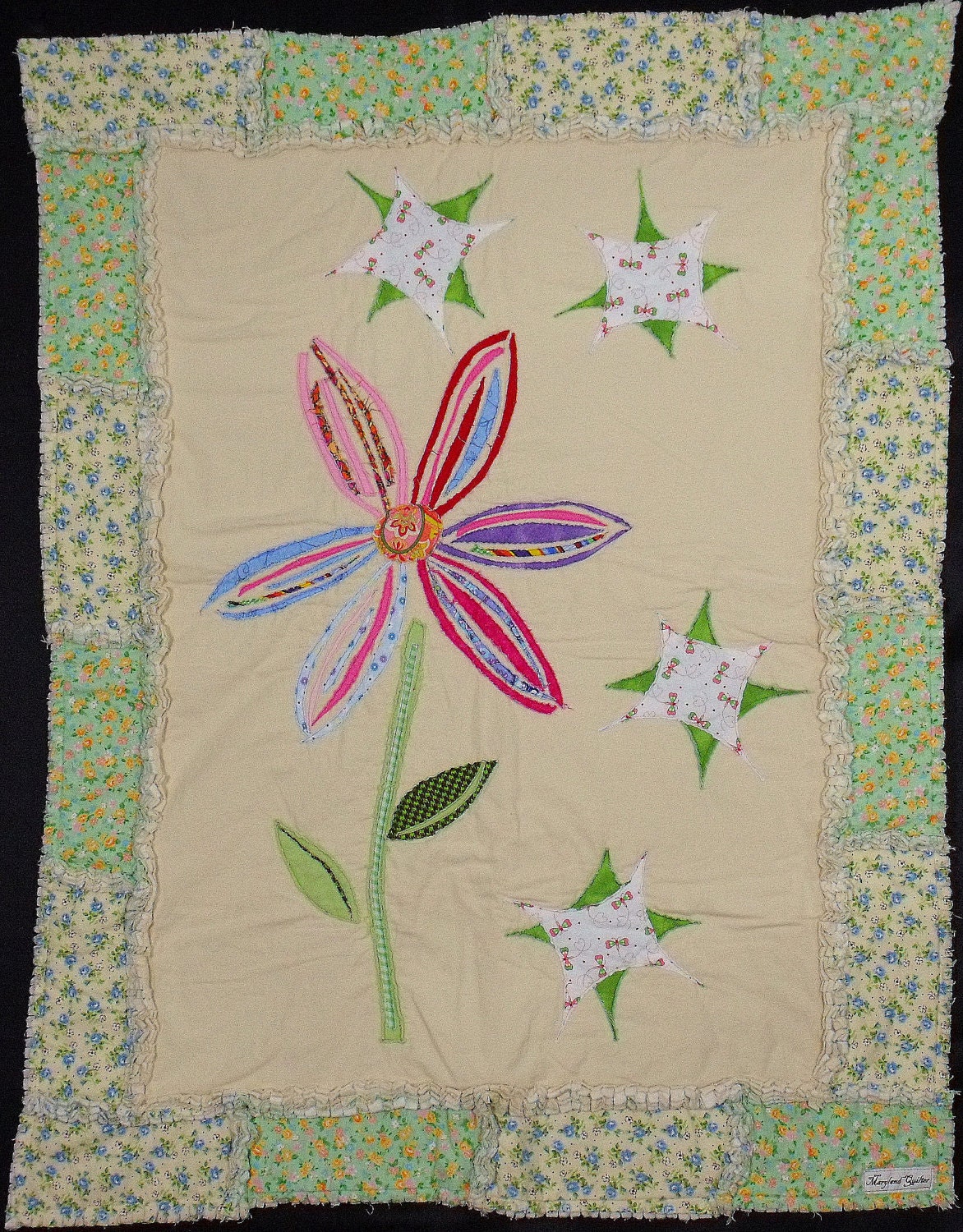 Fairy Flower Quilt with Pixie Dust